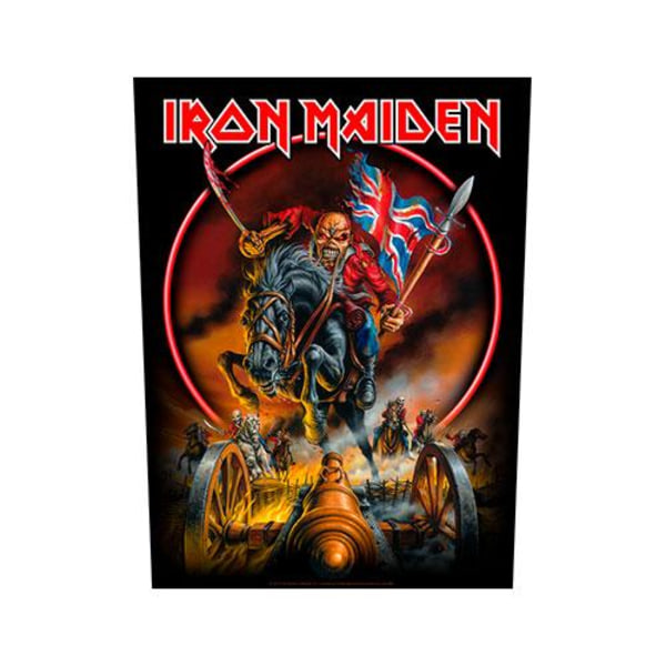 Iron Maiden Union Jack Patch One Size Multicoloured Multicoloured One Size