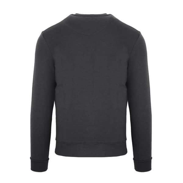 Aquascutum Herr Tröja med rund hals Regular Antracit Antracite S