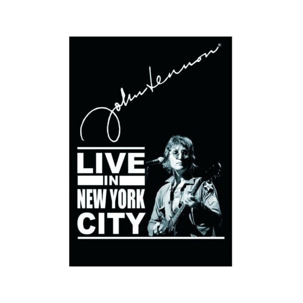 John Lennon bor i New York City Vykort En one size svart/vit Black/White One Size