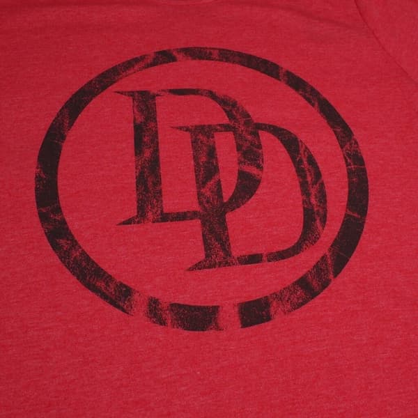 Daredevil Herr Logo Heather T-Shirt M Röd Red M
