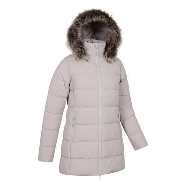 Mountain Warehouse Dam Nola Lång Vadderad Jacka 16 UK Light Beige 16 UK