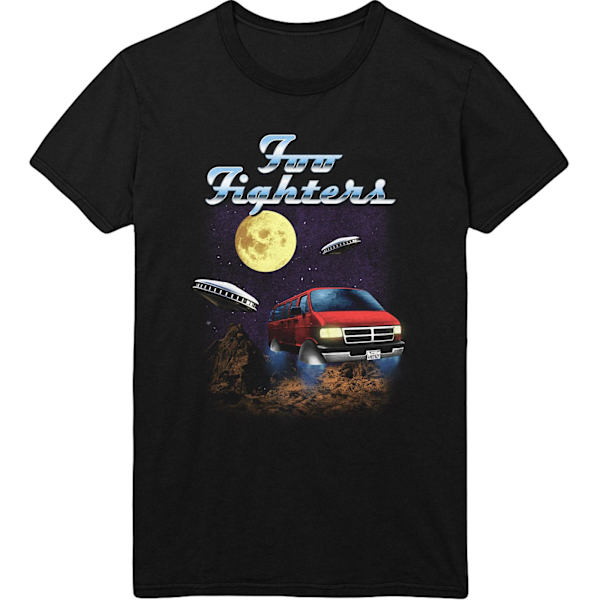 Foo Fighters Unisex Adult Van Tour T-Shirt XL Svart Black XL