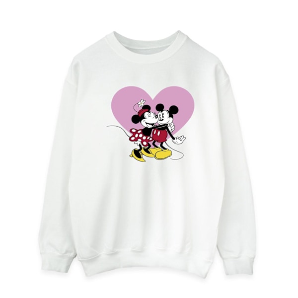 Disney Mens Mickey Mouse Love Languages Sweatshirt S Vit White S