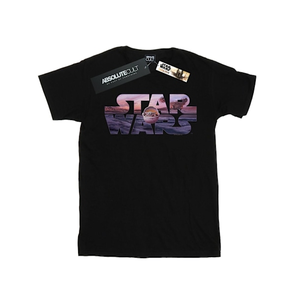 Star Wars The Mandalorian The Child Logo T-shirt M Svart Black M