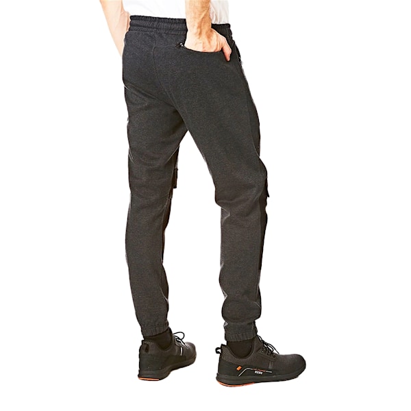 Iron Mountain Klassiska Enfärgade Joggingbyxor Herr M Charcoal Mar Charcoal Marl M