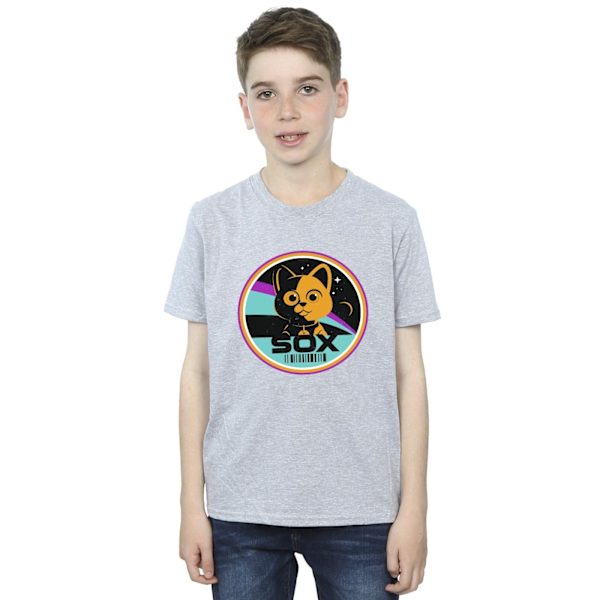 Disney Boys Lightyear Sox Circle T-Shirt 5-6 år Sports Grey Sports Grey 5-6 Years
