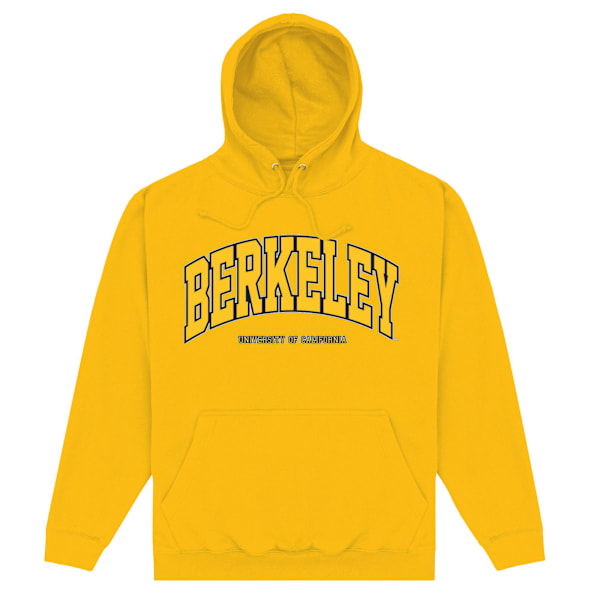 Berkeley Unisex Vuxen University Of California Arch Hoodie S Go Gold S