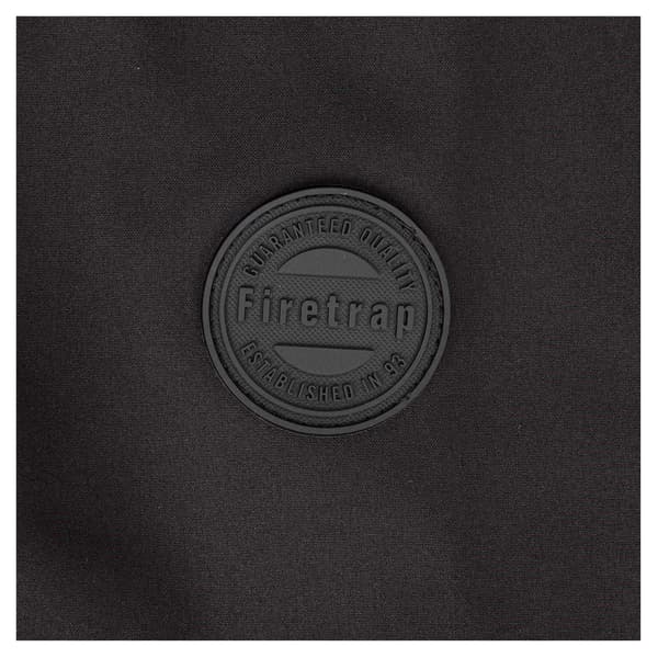 Firetrap Pojkar Ficka Softshelljacka 9-10 år Svart Black 9-10 Years