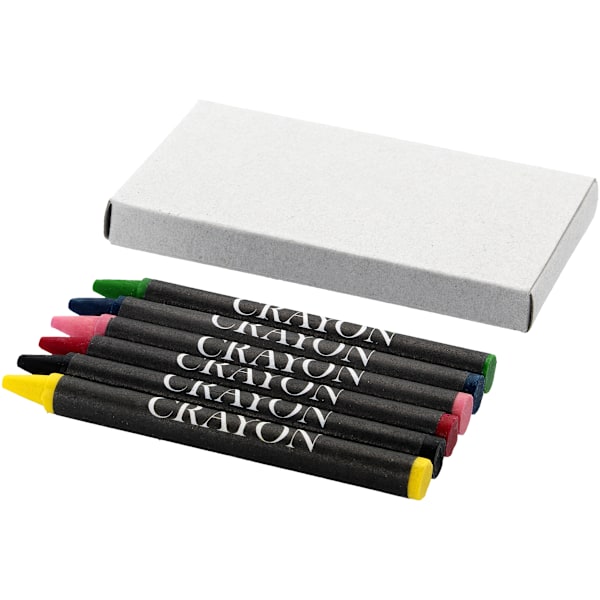Krita 6-delad kritset 5 x 9,5 x 1 cm grå Grey 5 x 9.5 x 1 cm