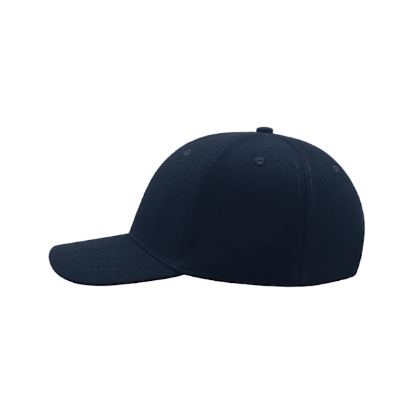 Atlantis Liberty Six Borstad Bomull 6 Panel Cap One Size Navy Navy One Size