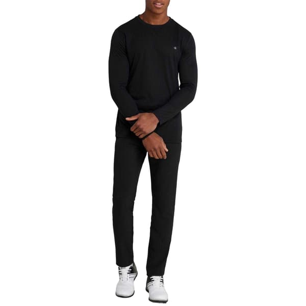 Calvin Klein Herrbroderad logotyp smal golftröja (3-pack) Black XXL