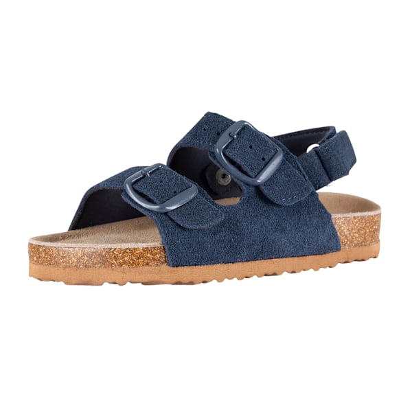 Trespass Childrens/Kids Chiron Suede Sandaler 9 UK Barn Marinblå Navy 9 UK Child