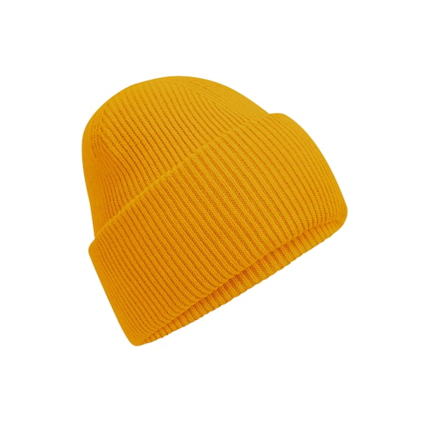 Beechfield Unisex Vuxen Klassisk Djup Manschett Mössa En Storlek Senap Mustard One Size
