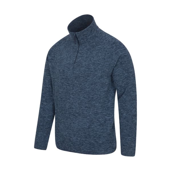 Mountain Warehouse Herr Snowdon II Fleecetröja M Marinblå Navy M
