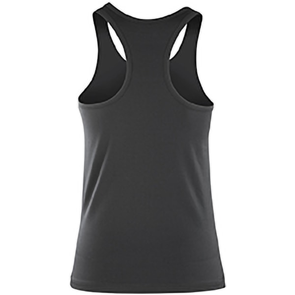 Spiro Womens/Ladies Impact Softex Sleeveless Fitness Vest Top X Black XS