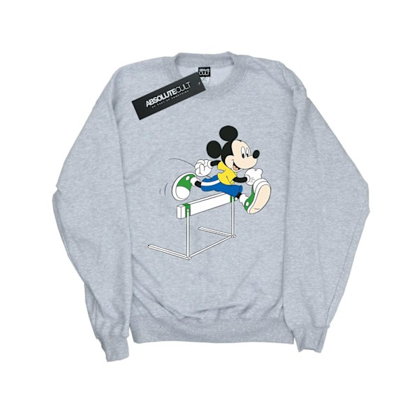 Disney Girls Mickey Mouse Häck Sweatshirt 7-8 År Sports G Sports Grey 7-8 Years