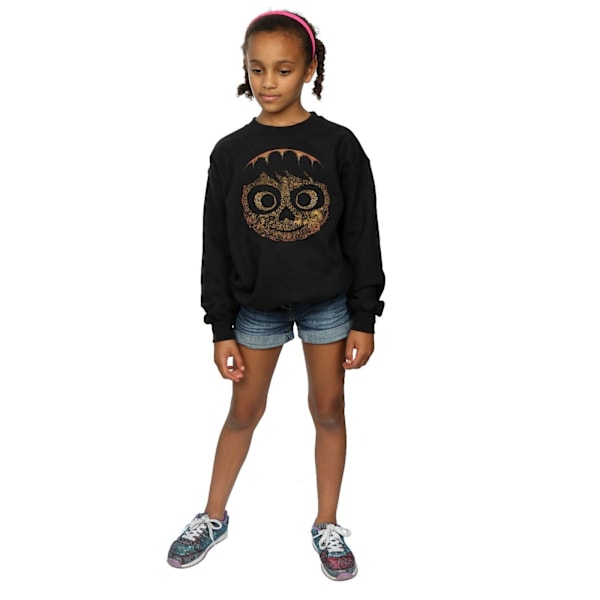 Disney Girls Coco Miguel Face Sweatshirt 9-11 år Svart Black 9-11 Years