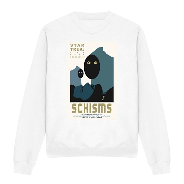 Star Trek Unisex Vuxen The Next Generation Säsong 6 Avsnitt 5 S White S