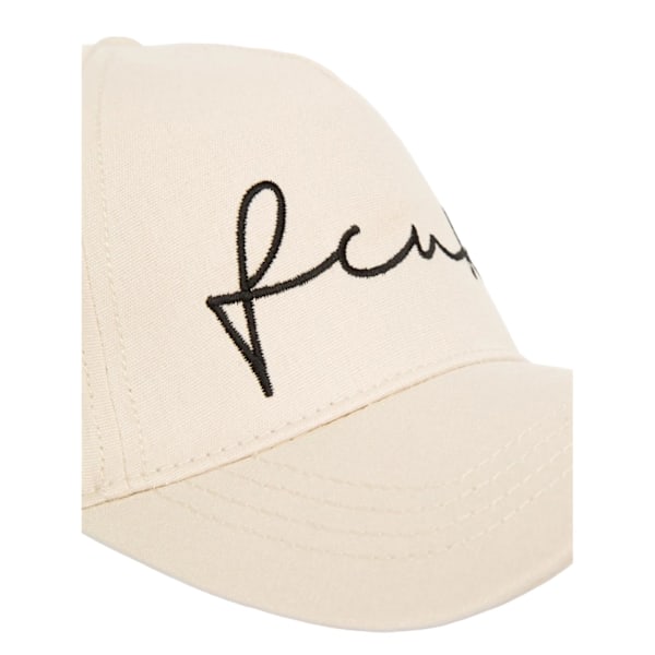 French Connection FCUK Scribble Baseball Cap One Size Stone Stone One Size