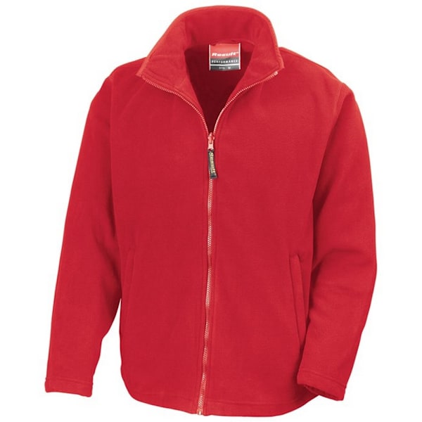 Result Herr Horizon Micro High Density Kompakt Fleecejacka M Red M