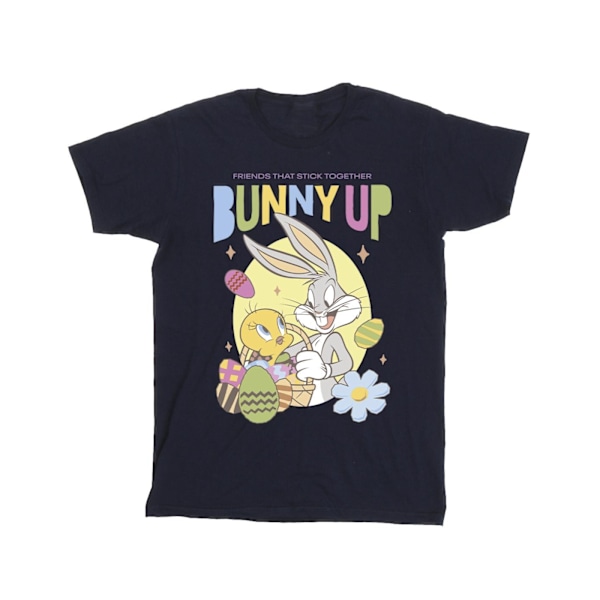 Looney Tunes Boys Bunny Up T-shirt 12-13 år Marinblå Navy Blue 12-13 Years