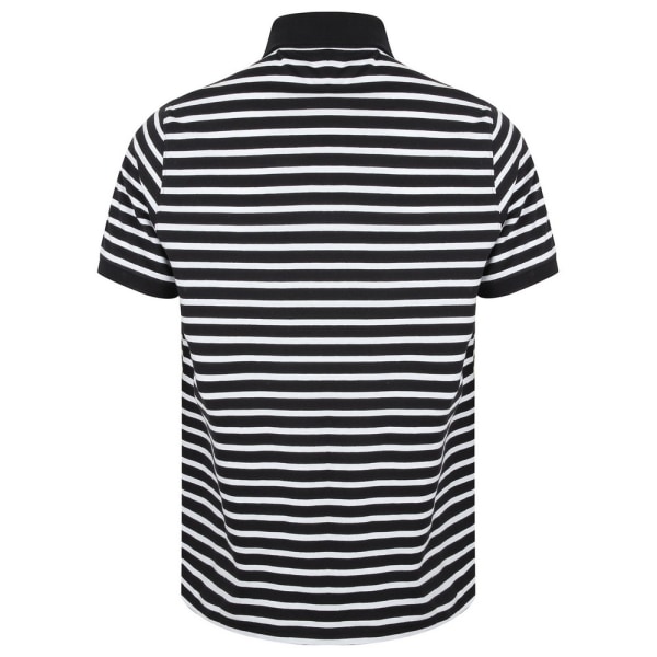 Front Row Unisex Vuxen Randig Jersey Polotröja XL Marinblå/Vit Navy/White XL