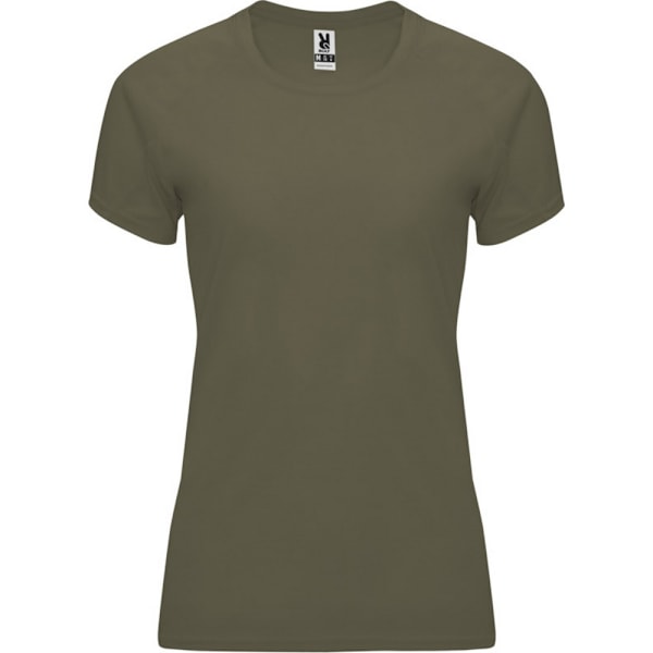 Roly Dam T-shirt med korta ärmar för kvinnor/damer Bahrain XL Mili Military Green XL