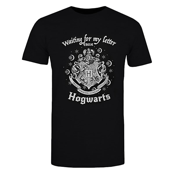 Harry Potter flickor väntar på mitt brev Hogwarts T-shirt 5-6 år Black 5-6 Years