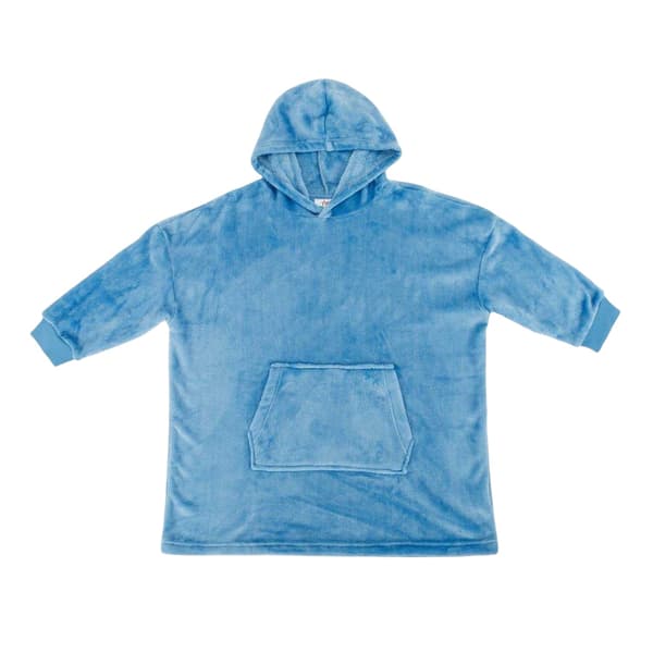 Star Barn/Barn Snuggle Oversized Hoodie 7-8 år Blå Blue 7-8 Years