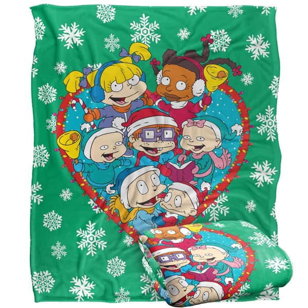 Rugrats Silkeslen Grupp Jul Supersoft Filt One Size Multic Multicoloured One Size