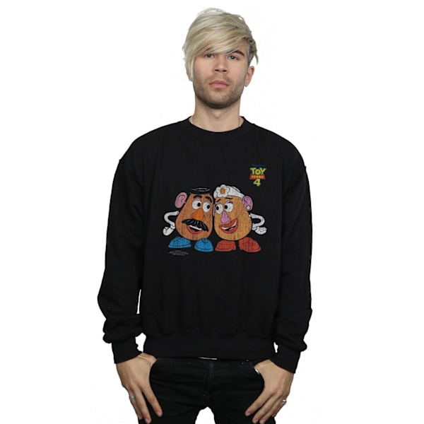 Disney Herr Toy Story 4 Mr And Mrs Potato Head Sweatshirt XXL B Black XXL