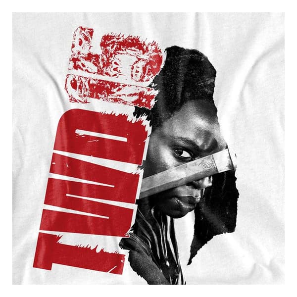 The Walking Dead Dam/Dam 15 Michonne T-Shirt M Vit White M