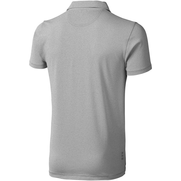 Elevate Mens Markham Kortärmad Polo XXXL Grå Melange Grey Melange XXXL