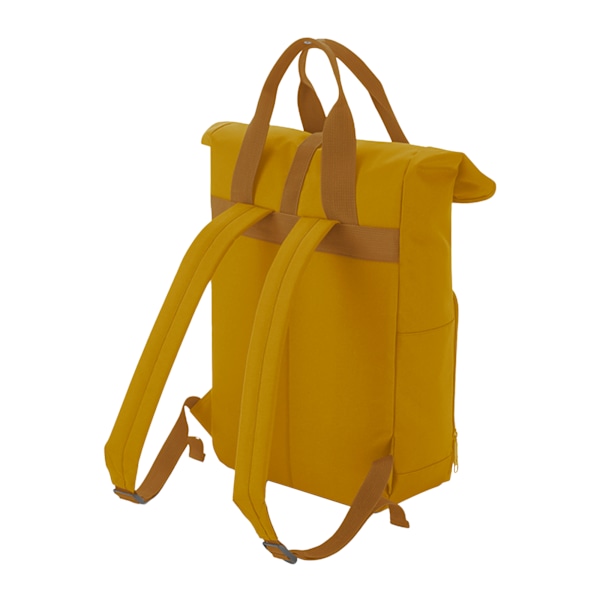 Bagbase Roll Top Twin Handle Laptop Bag One Size Senapsgul Mustard Yellow One Size