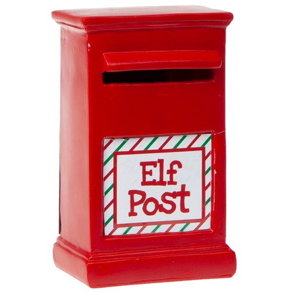 Köp Christmas Shop Elf Postbox Accessory One Size Red Red One Size | Fyndiq