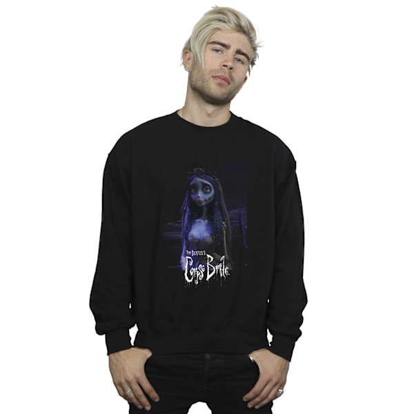 Corpse Bride Herr Emily Poster Sweatshirt L Svart Black L