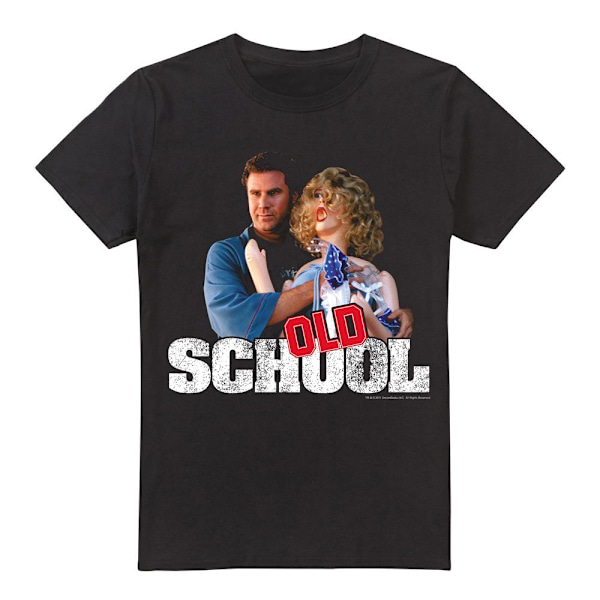 Old School Herr Frank And Friend T-Shirt 4XL Svart Black 4XL