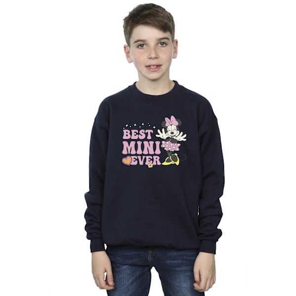 Disney Boys Best Mini Ever Sweatshirt 9-11 år Marinblå Navy Blue 9-11 Years