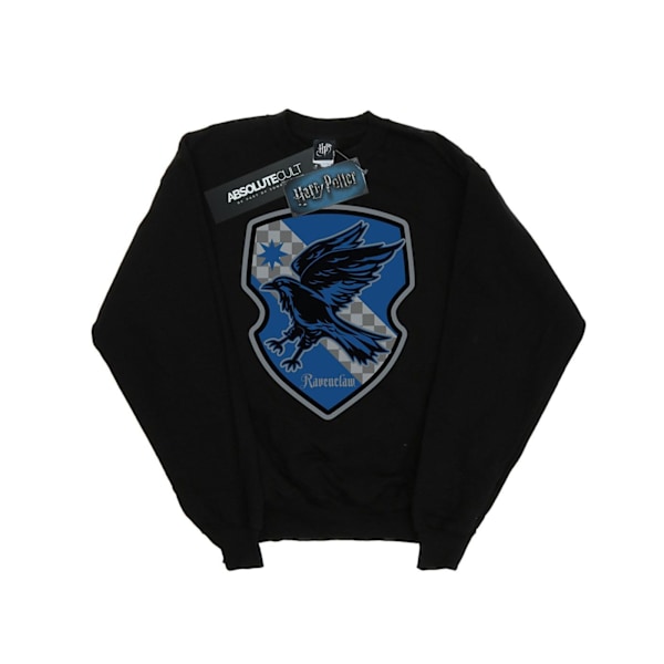 Harry Potter Pojkar Ravenclaw Crest Flat Sweatshirt 12-13 År B Black 12-13 Years