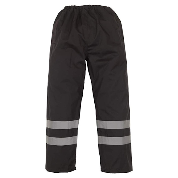 Yoko Hi-Vis Vattentäta Entreprenör Byxor (2-pack) Black M