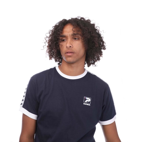 Patrick Herr Frank T-shirt L Marinblå Navy L