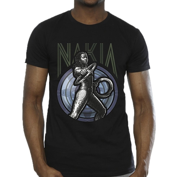 Marvel Wakanda Forever Nakia Shield T-shirt S Svart Black S