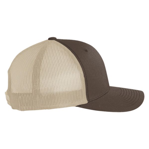 Yupoong Flexfit Retro Snapback Trucker Cap (2-pack) One Size Moss/Khaki One Size