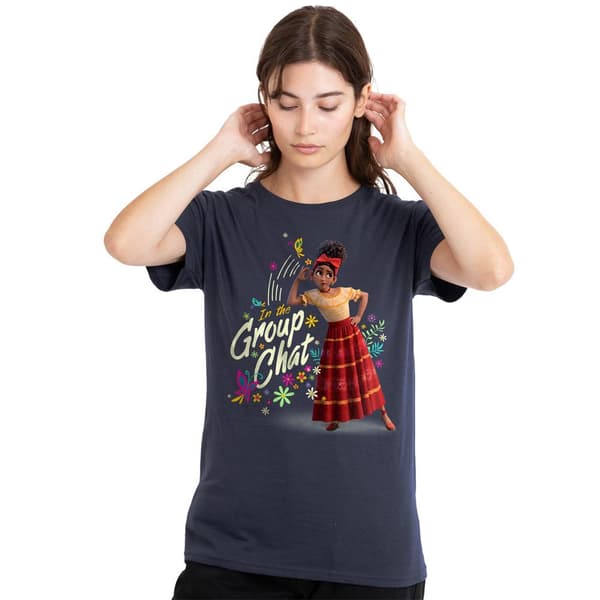 Encanto Dam/Dam In The Group Chat Dolores T-shirt M Deep Deep Navy M