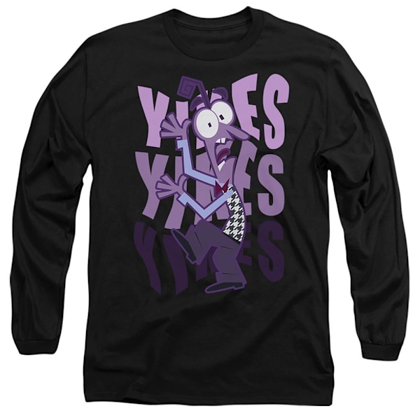 Insidan Ut 2 Unisex Vuxen Rädsla T-Shirt M Svart Black M