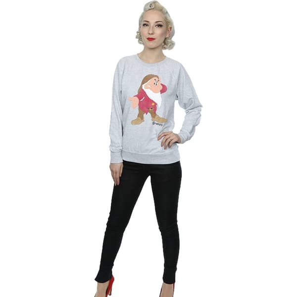 Snövit och de sju dvärgarna Dam/Dam Classic Grumpy He Heather Grey L