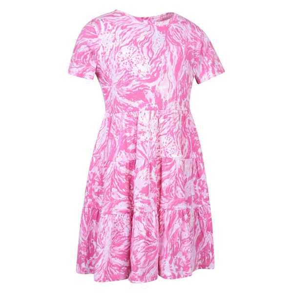 Mountain Warehouse Barn/Barn Ava Klänning med Volanger 7-8 År Br Bright Pink 7-8 Years