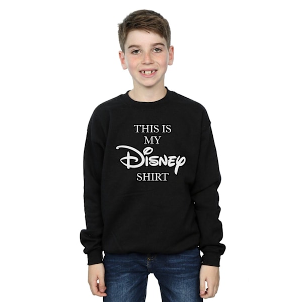 Disney Boys My T-shirt Sweatshirt 3-4 år Svart Black 3-4 Years