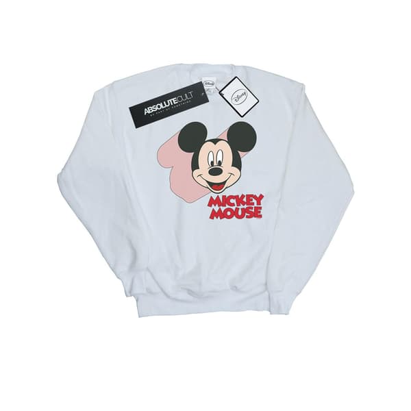 Disney Womens/Ladies Mickey Mouse Move Sweatshirt L Vit White L