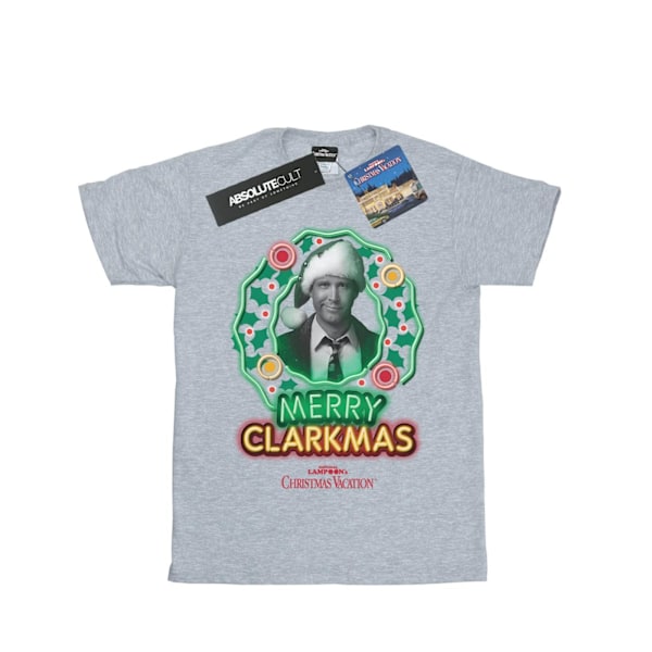 National Lampoon's Christmas Vacation Girls Greyscale Clarkmas Sports Grey 12-13 Years